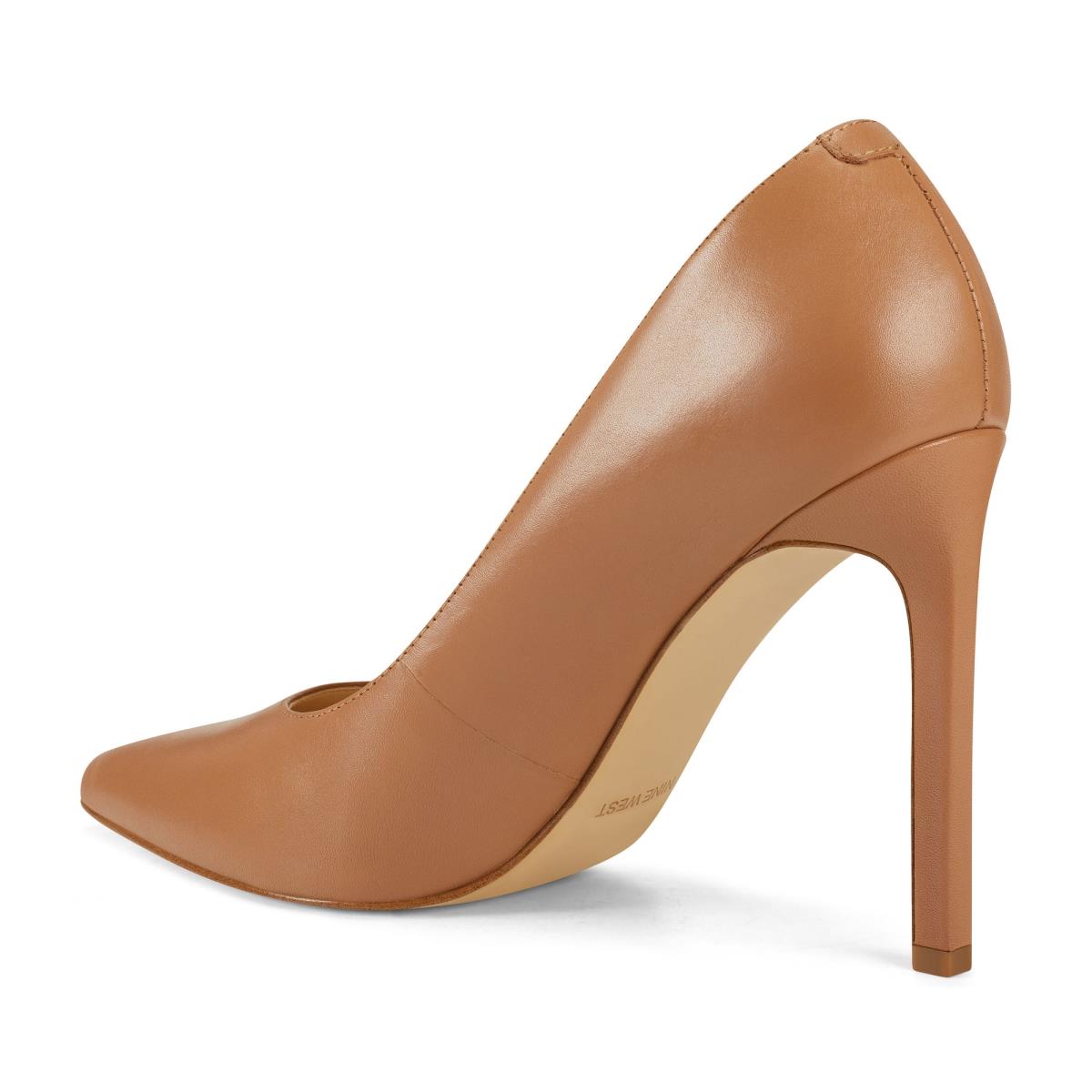 Nine West Tatiana Pointy Tå Pumps Dam Beige | 6981MGZQV