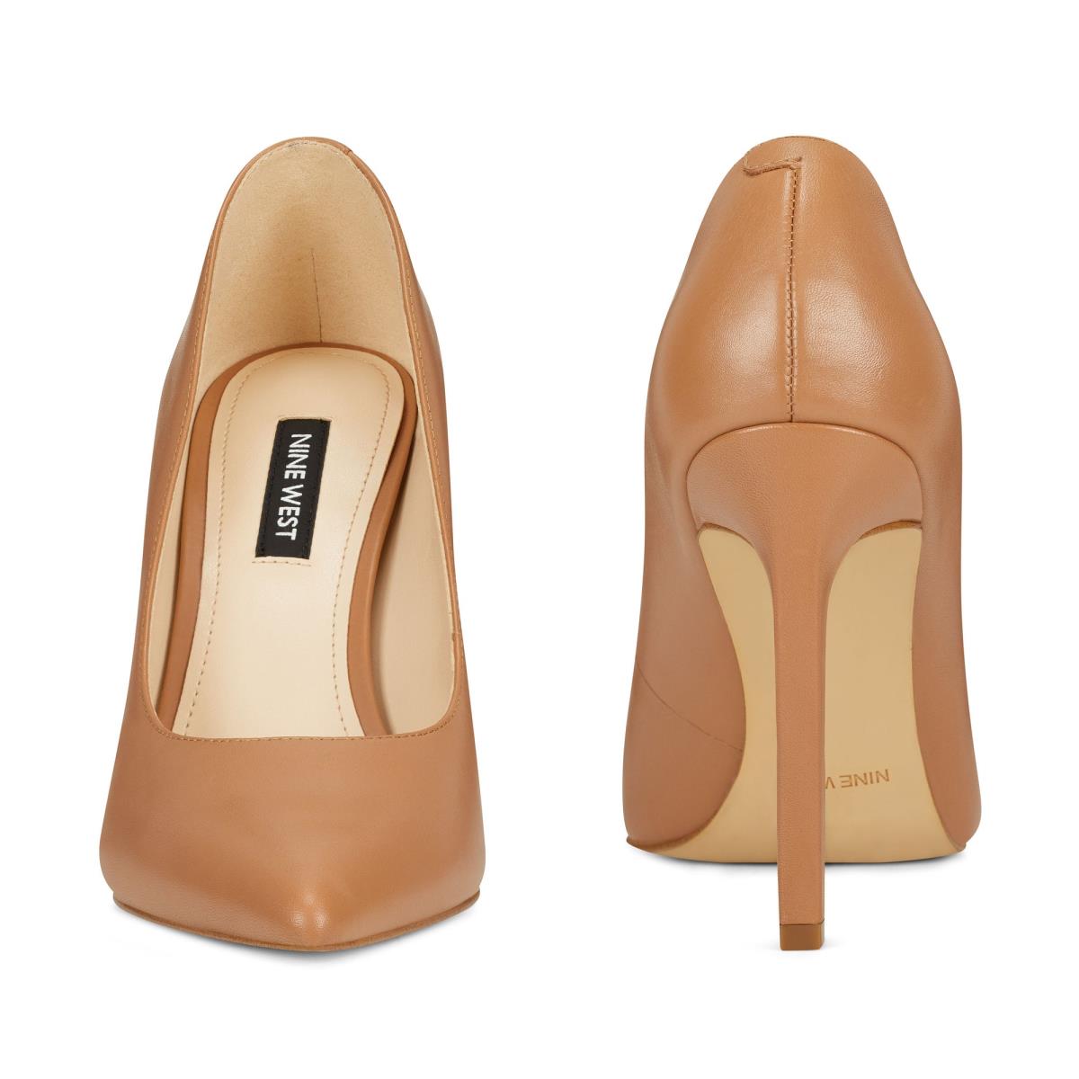 Nine West Tatiana Pointy Tå Pumps Dam Beige | 6981MGZQV