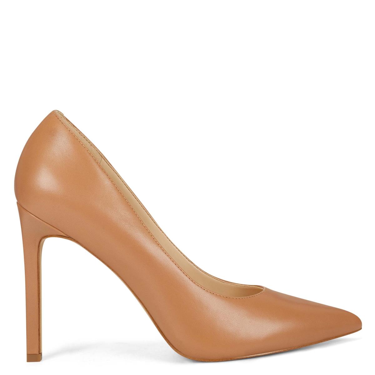 Nine West Tatiana Pointy Tå Pumps Dam Beige | 6981MGZQV