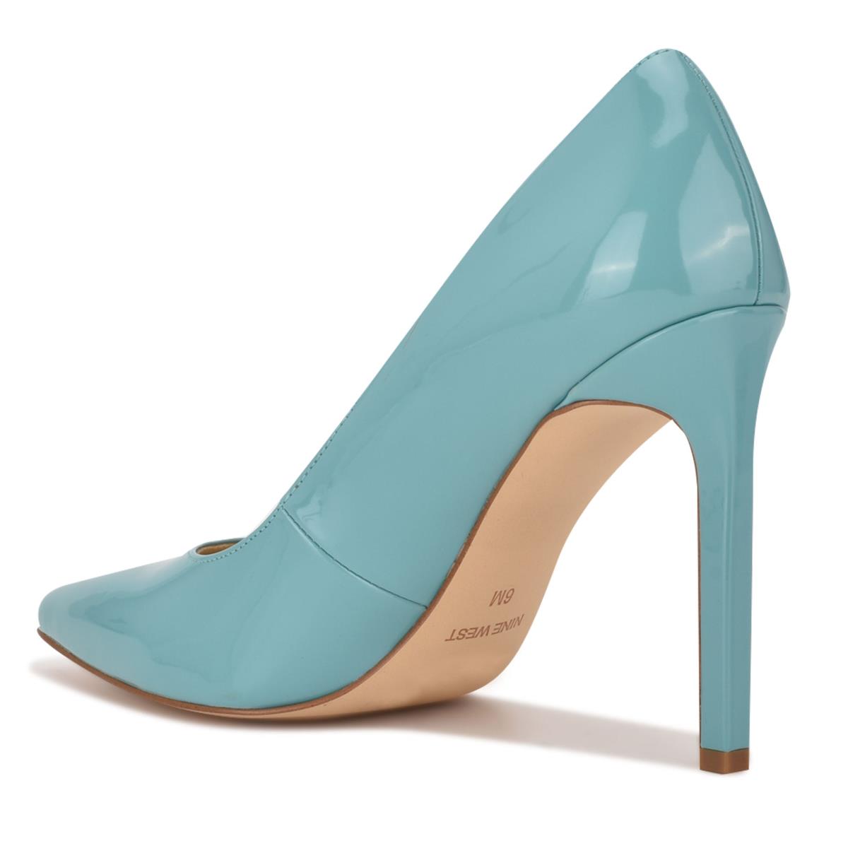 Nine West Tatiana Pointy Tå Pumps Dam Blå | 7108UDGAC