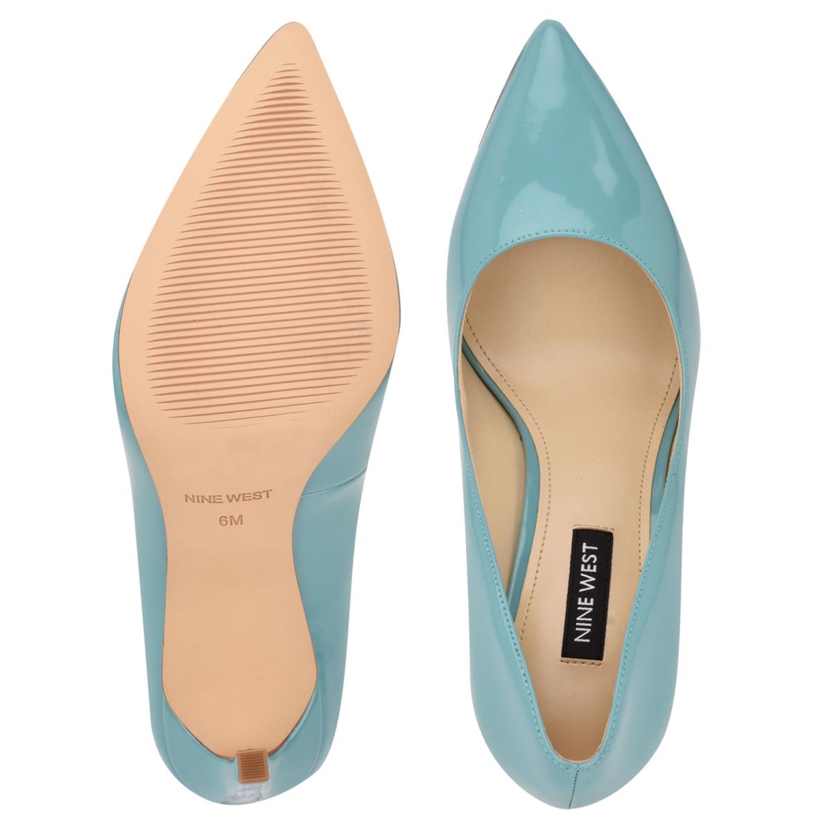 Nine West Tatiana Pointy Tå Pumps Dam Blå | 7108UDGAC