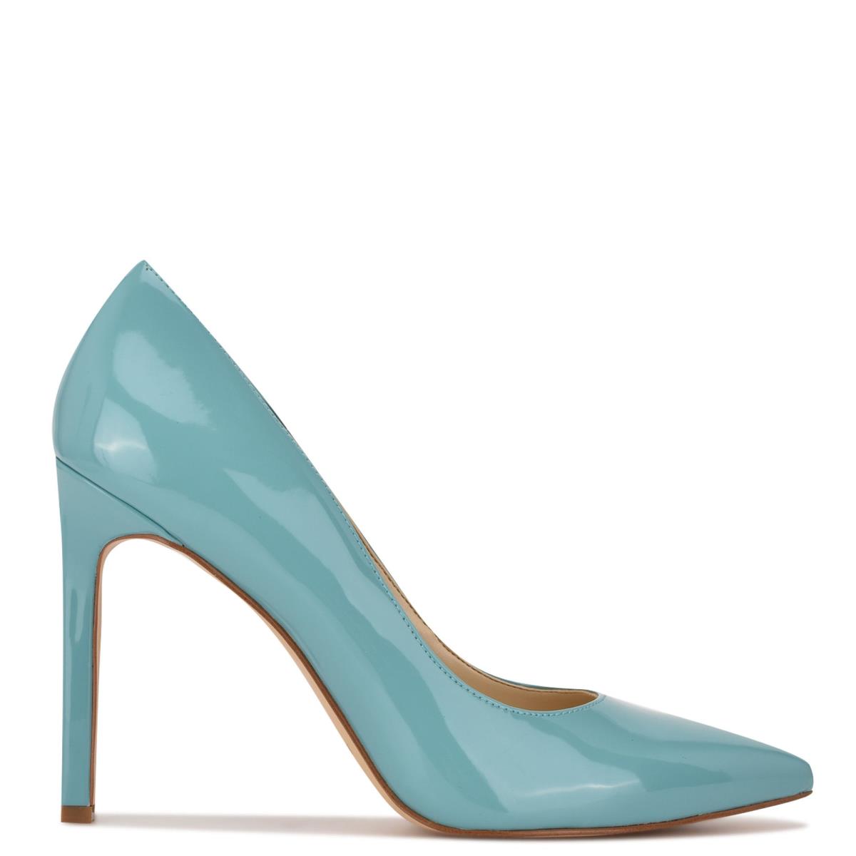 Nine West Tatiana Pointy Tå Pumps Dam Blå | 7108UDGAC