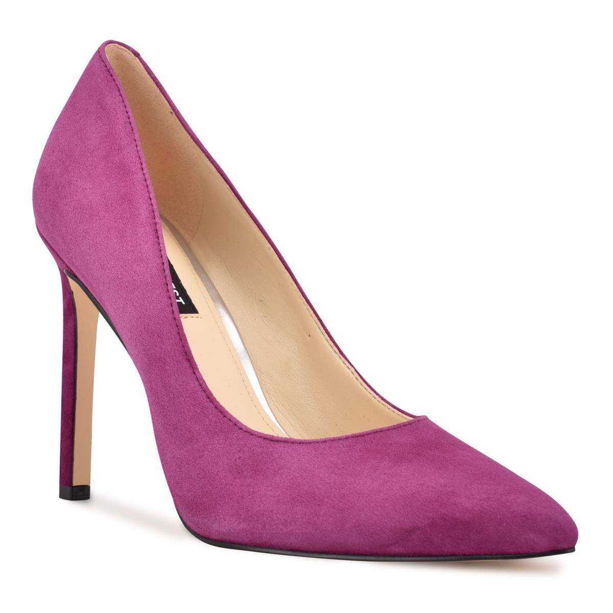 Nine West Tatiana Pointy Tå Pumps Dam Lila | 1092CLSRV