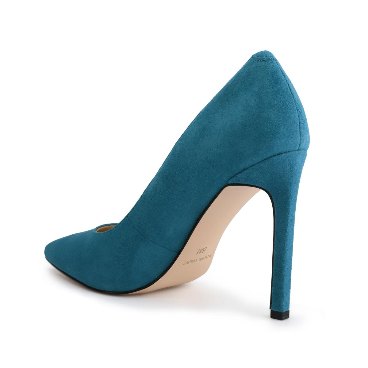 Nine West Tatiana Pointy Tå Pumps Dam Turkos | 9653VLTZS