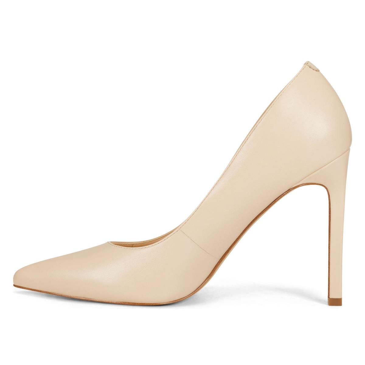 Nine West Tatiana Pointy Tå Pumps Dam Vita | 7839NQSZP