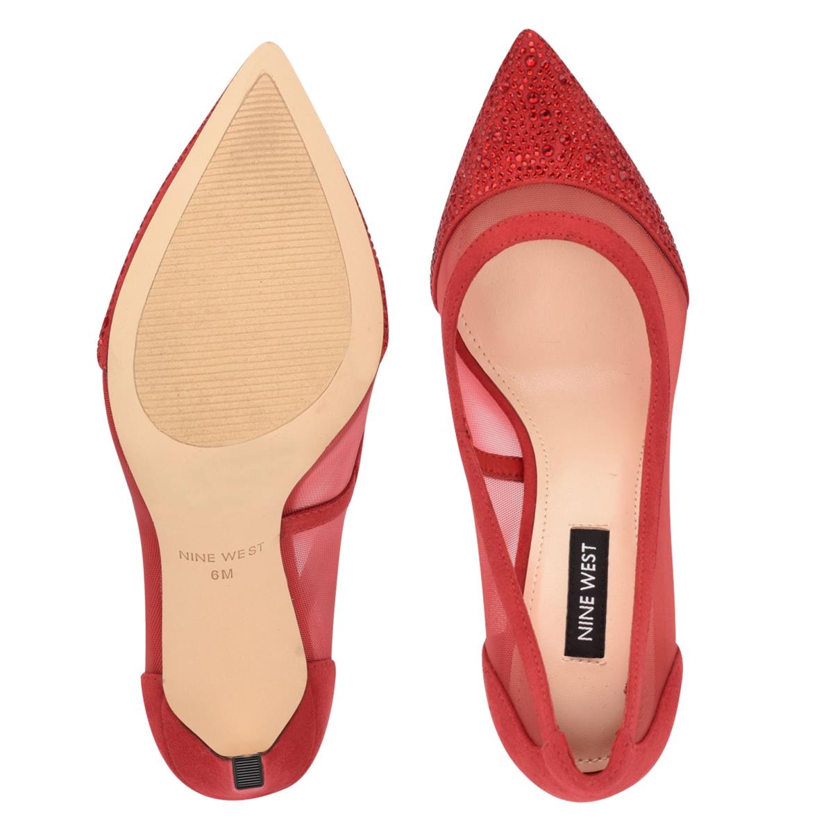 Nine West Tayen Klänning Pumps Dam Röda | 2867QUFMA