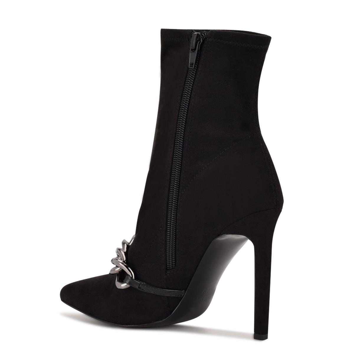 Nine West Timbaa Klänning Bootie Kängor Dam Svarta | 0826GZVOM