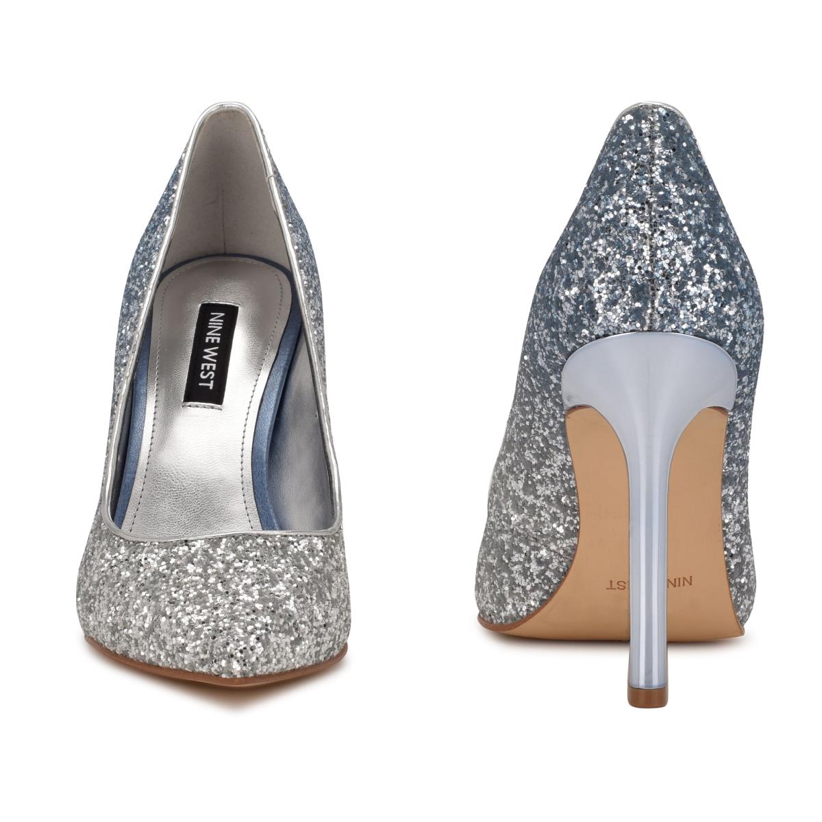 Nine West Trendz Pointy Tå Pumps Dam Blå | 1263XDOKG