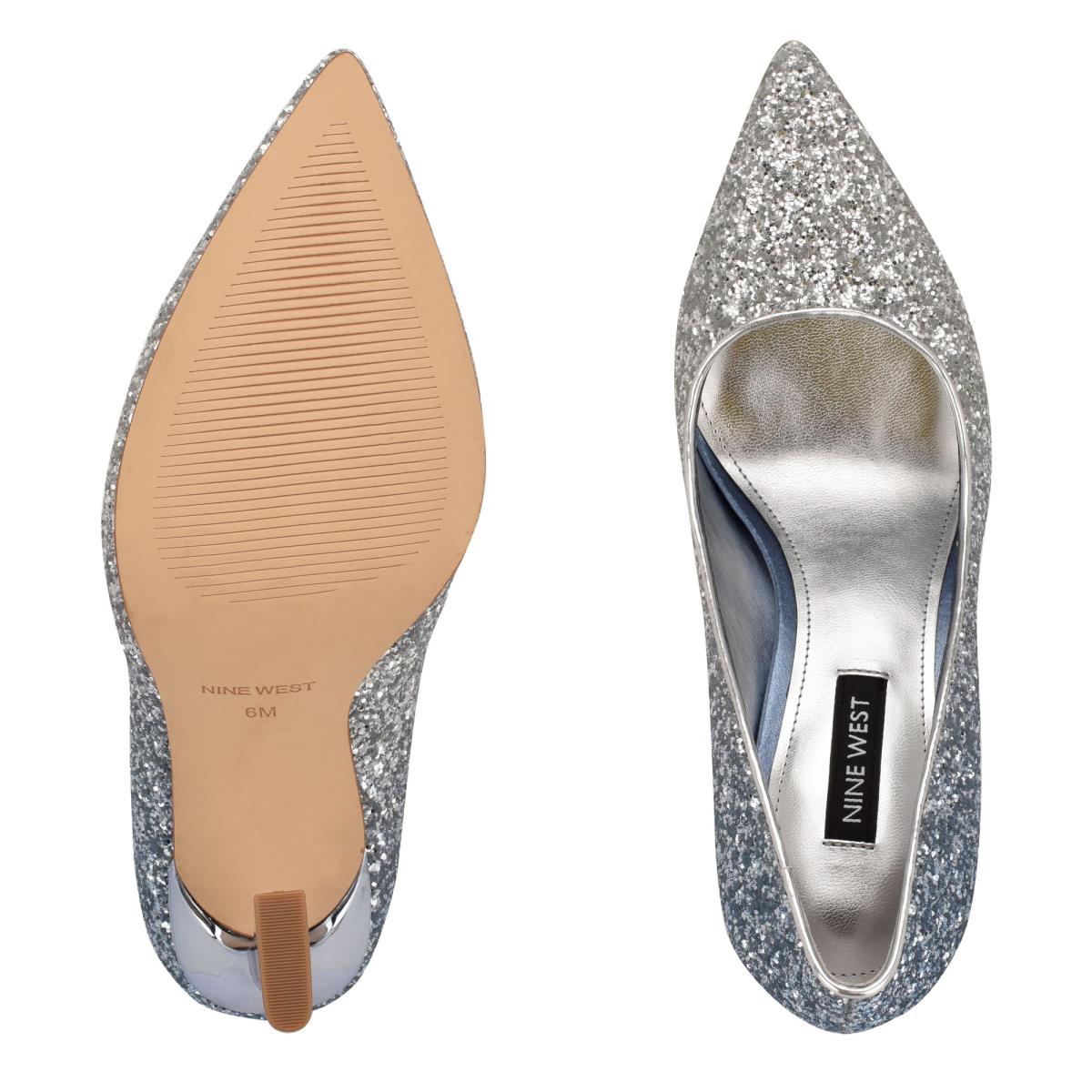 Nine West Trendz Pointy Tå Pumps Dam Blå | 1263XDOKG