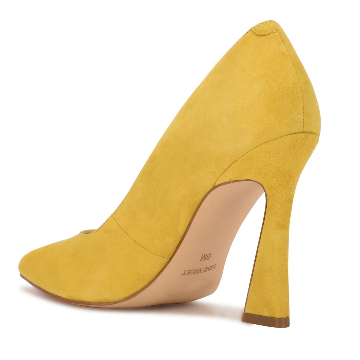 Nine West Trendz Pointy Tå Pumps Dam Gula | 8547BUXKC