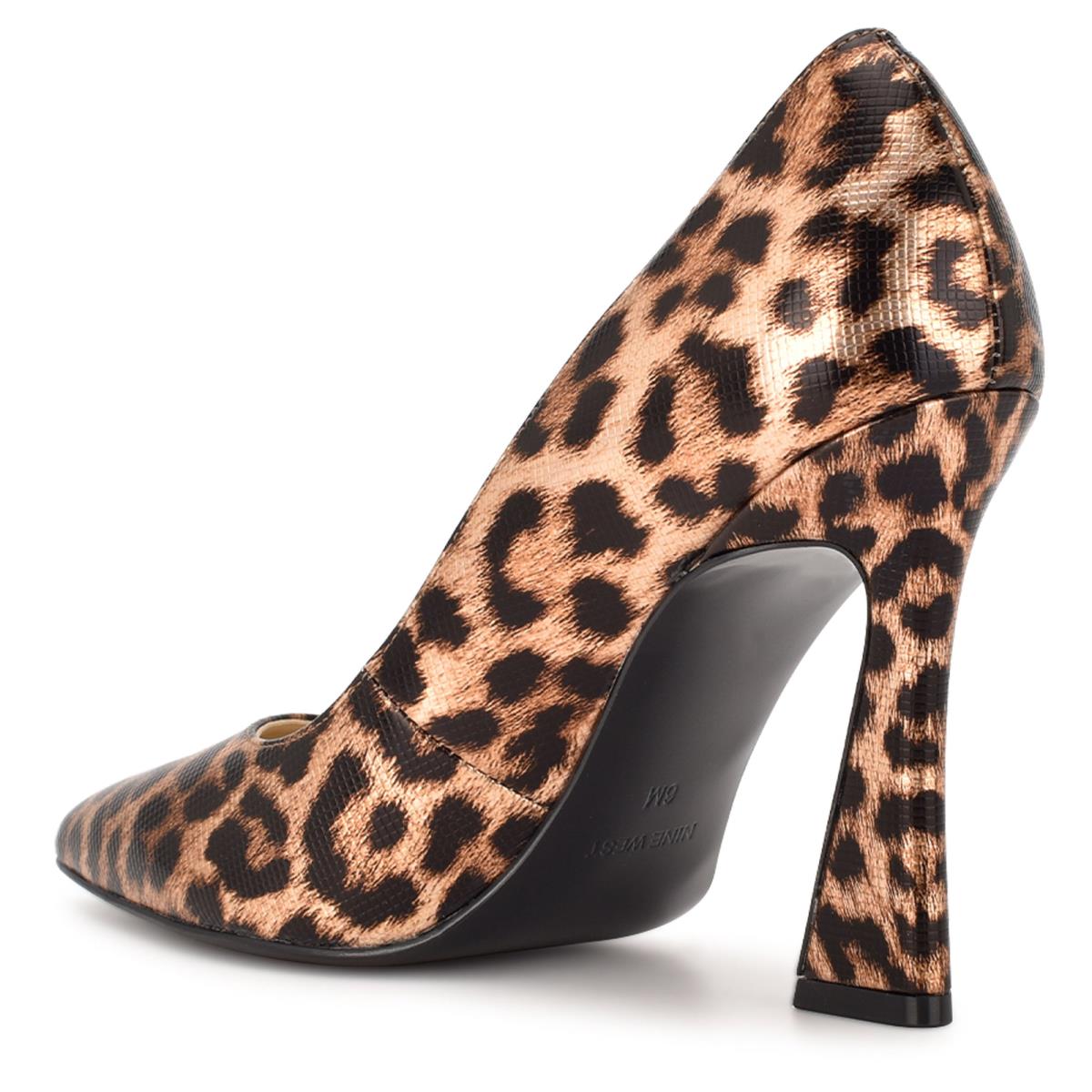 Nine West Trendz Pointy Tå Pumps Dam Leopard | 1938YGEXK