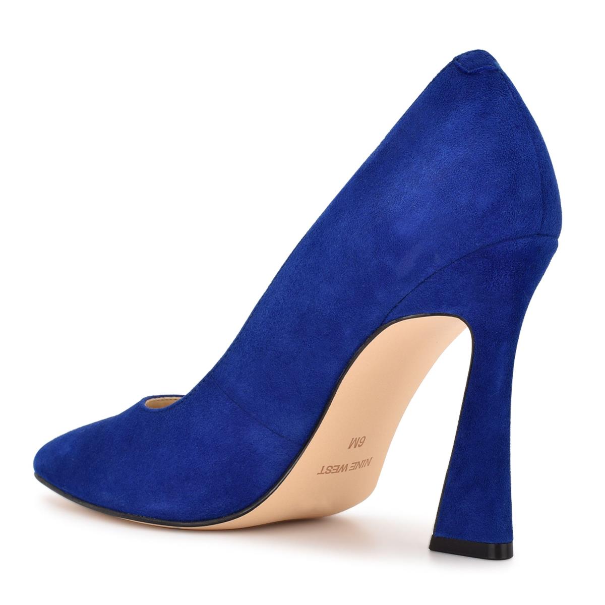 Nine West Trendz Pointy Tå Pumps Dam Mörkblå | 3269QOIPC