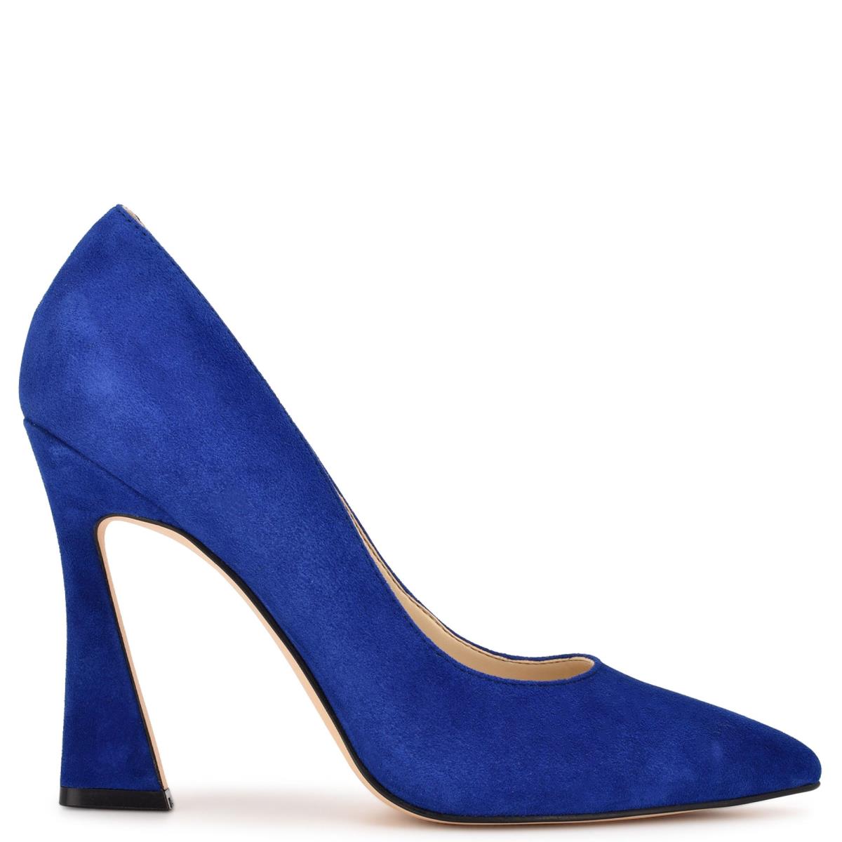 Nine West Trendz Pointy Tå Pumps Dam Mörkblå | 3269QOIPC