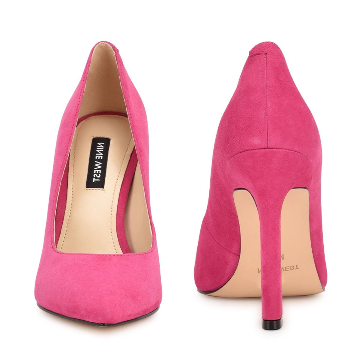 Nine West Trendz Pointy Tå Pumps Dam Rosa | 8051REYFW