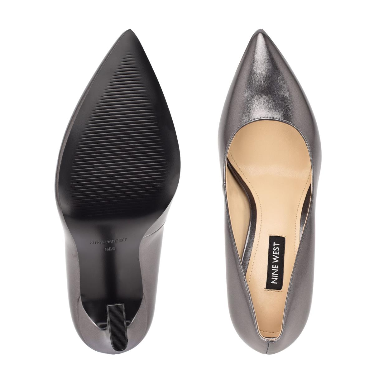 Nine West Trendz Pointy Tå Pumps Dam Silver | 7952DIJQG