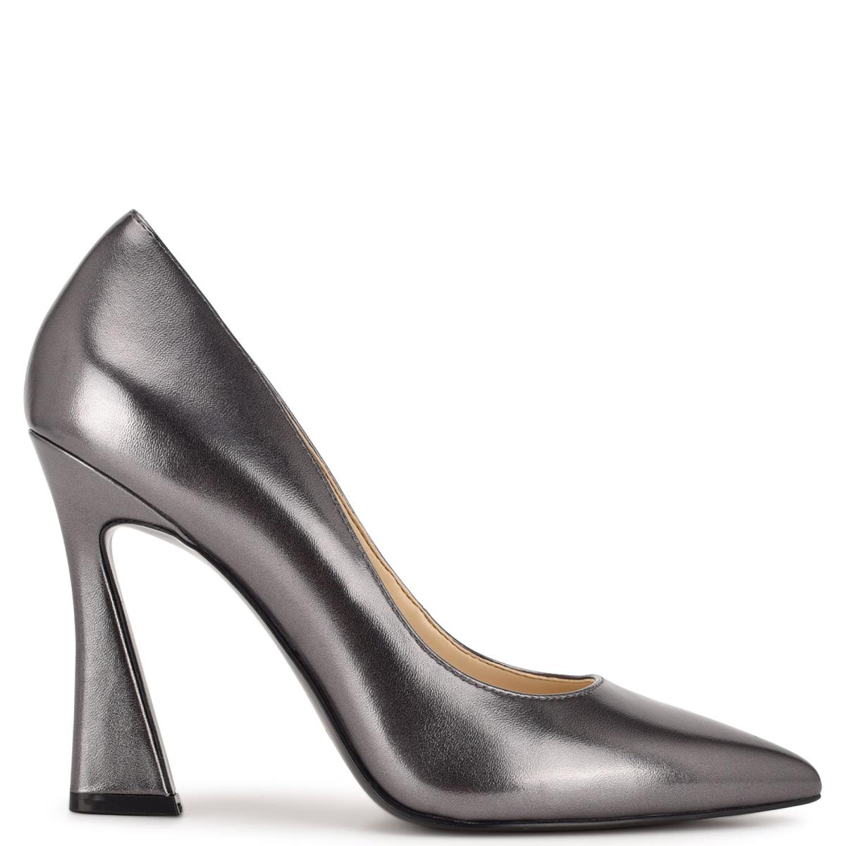 Nine West Trendz Pointy Tå Pumps Dam Silver | 7952DIJQG