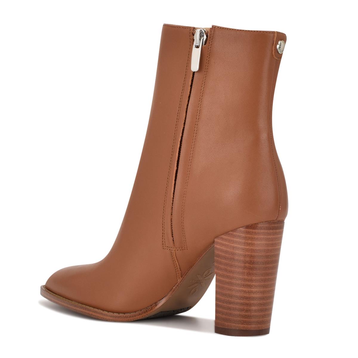 Nine West Tryme 9x9 Klackar Kängor Dam Bruna | 4329NOBCK