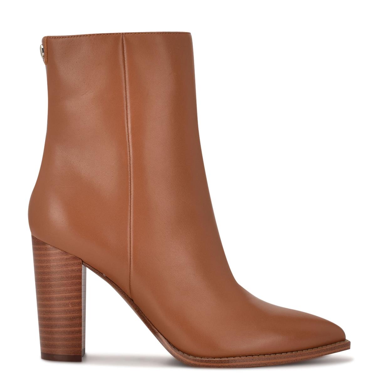 Nine West Tryme 9x9 Klackar Kängor Dam Bruna | 4329NOBCK