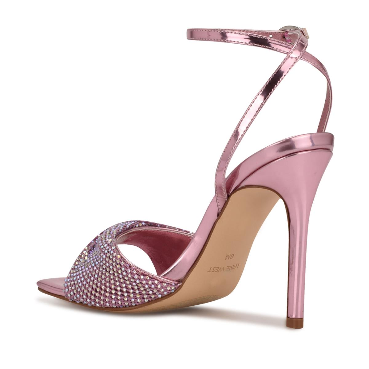 Nine West Twinkle Klackar Finsandaler Dam Ljusrosa | 1467RBKLC