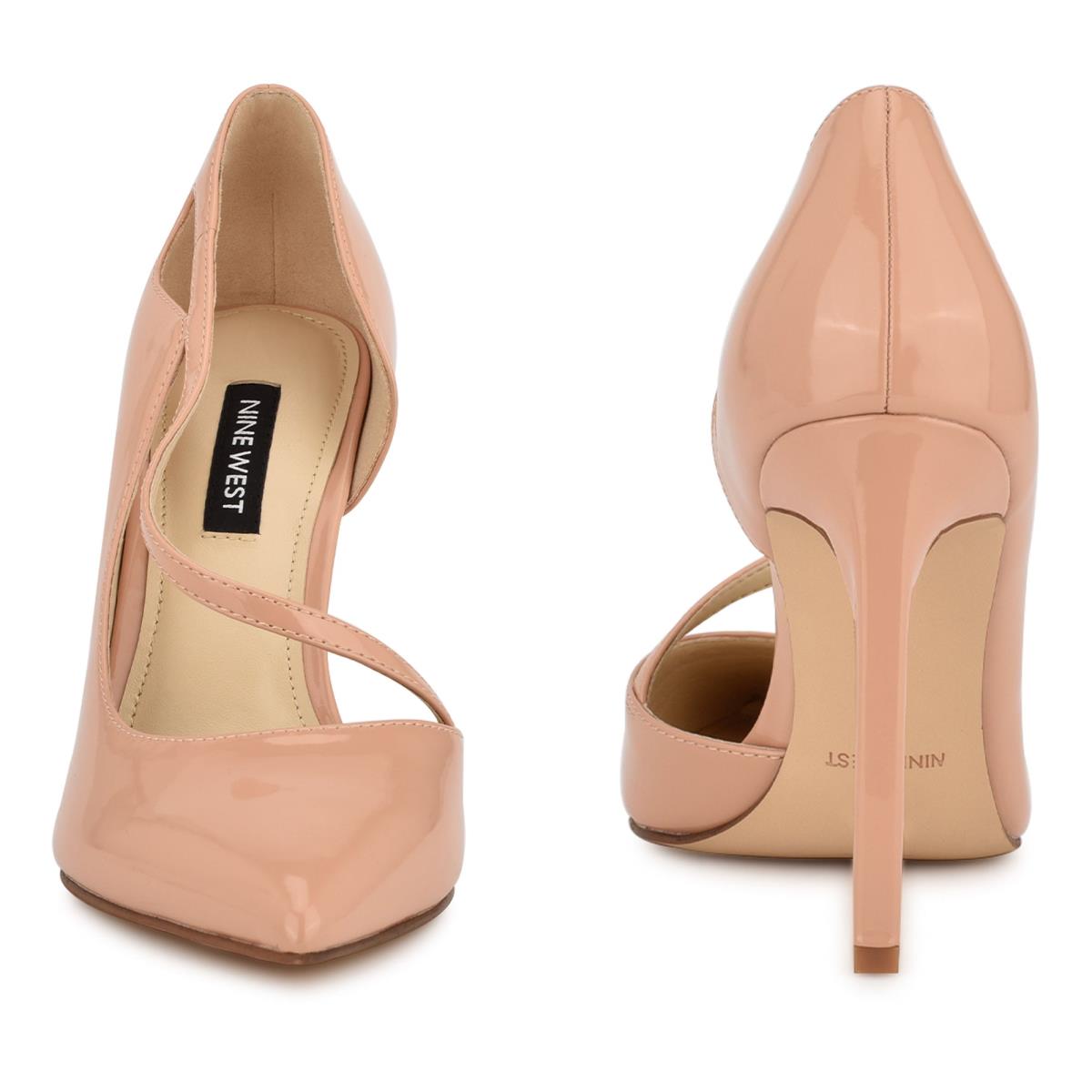 Nine West Twirl Pointy Tå Pumps Dam Beige | 9728RQGAC