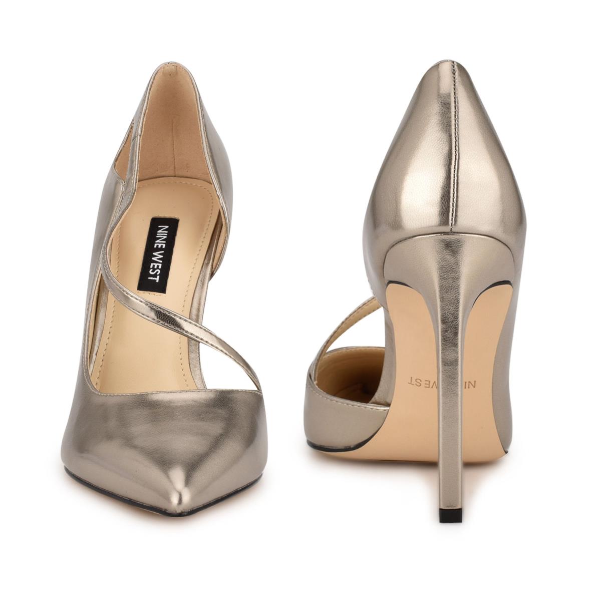 Nine West Twirl Pointy Tå Pumps Dam Blå Grå | 5704YCDAE