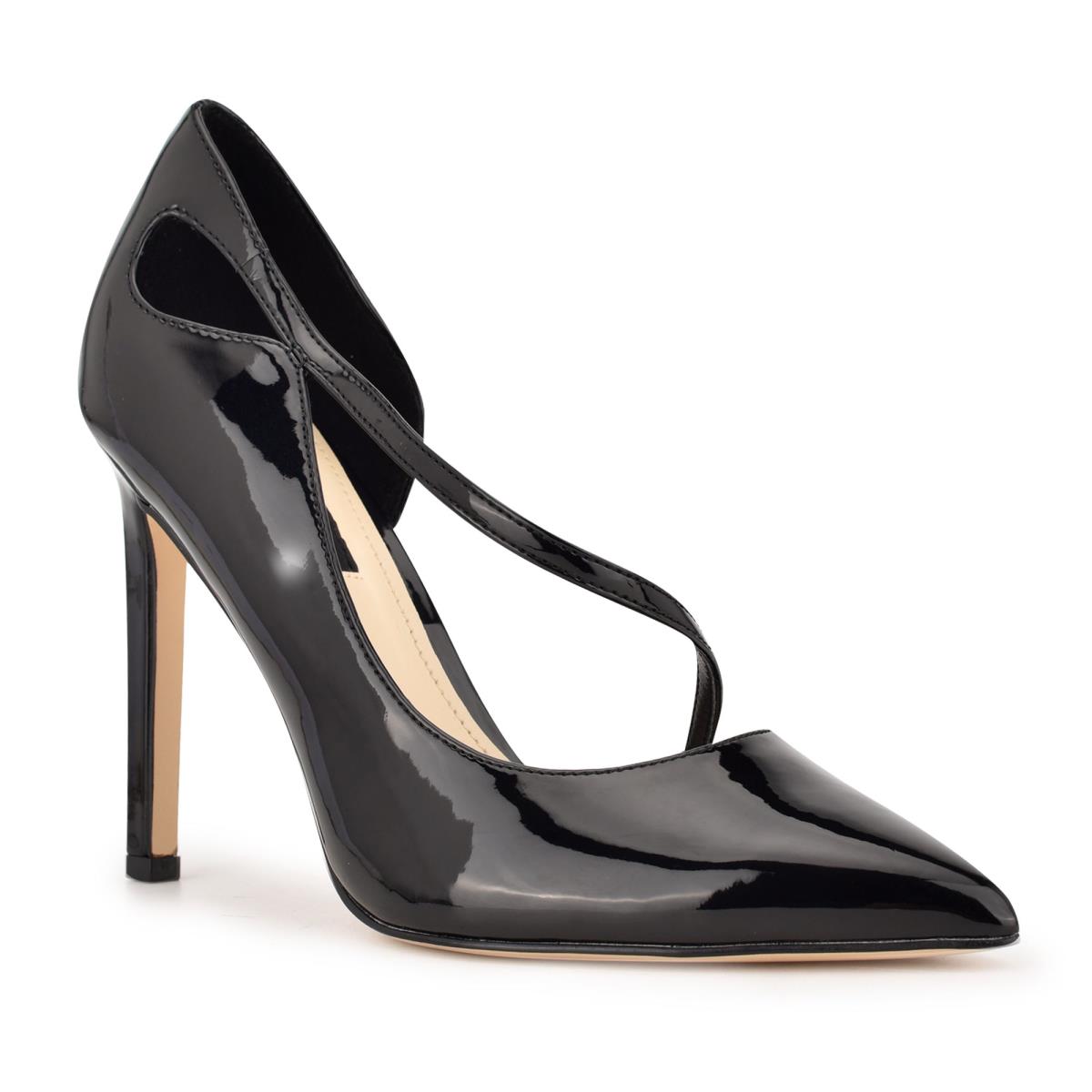 Nine West Twirl Pointy Tå Pumps Dam Svarta | 5231MNABZ