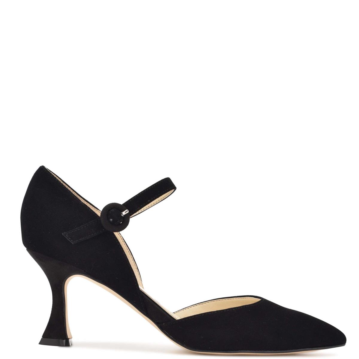 Nine West Wanah Pointy Tå Pumps Dam Svarta | 2738MPDLG