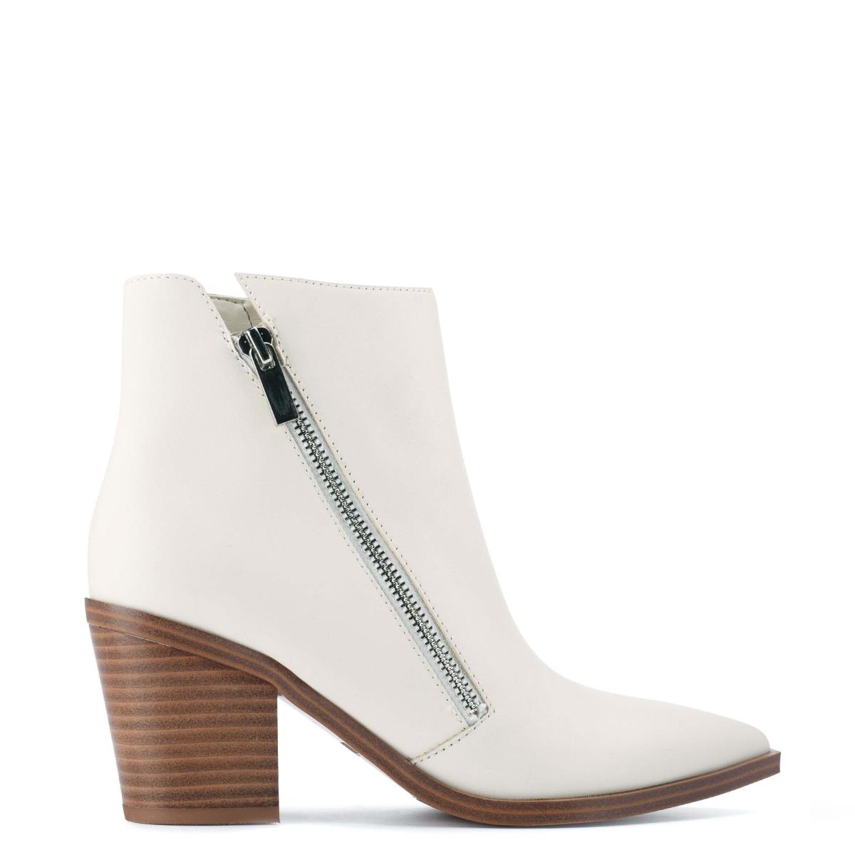 Nine West Wearit Block Heel Kängor Dam Vita | 6298HSZIO