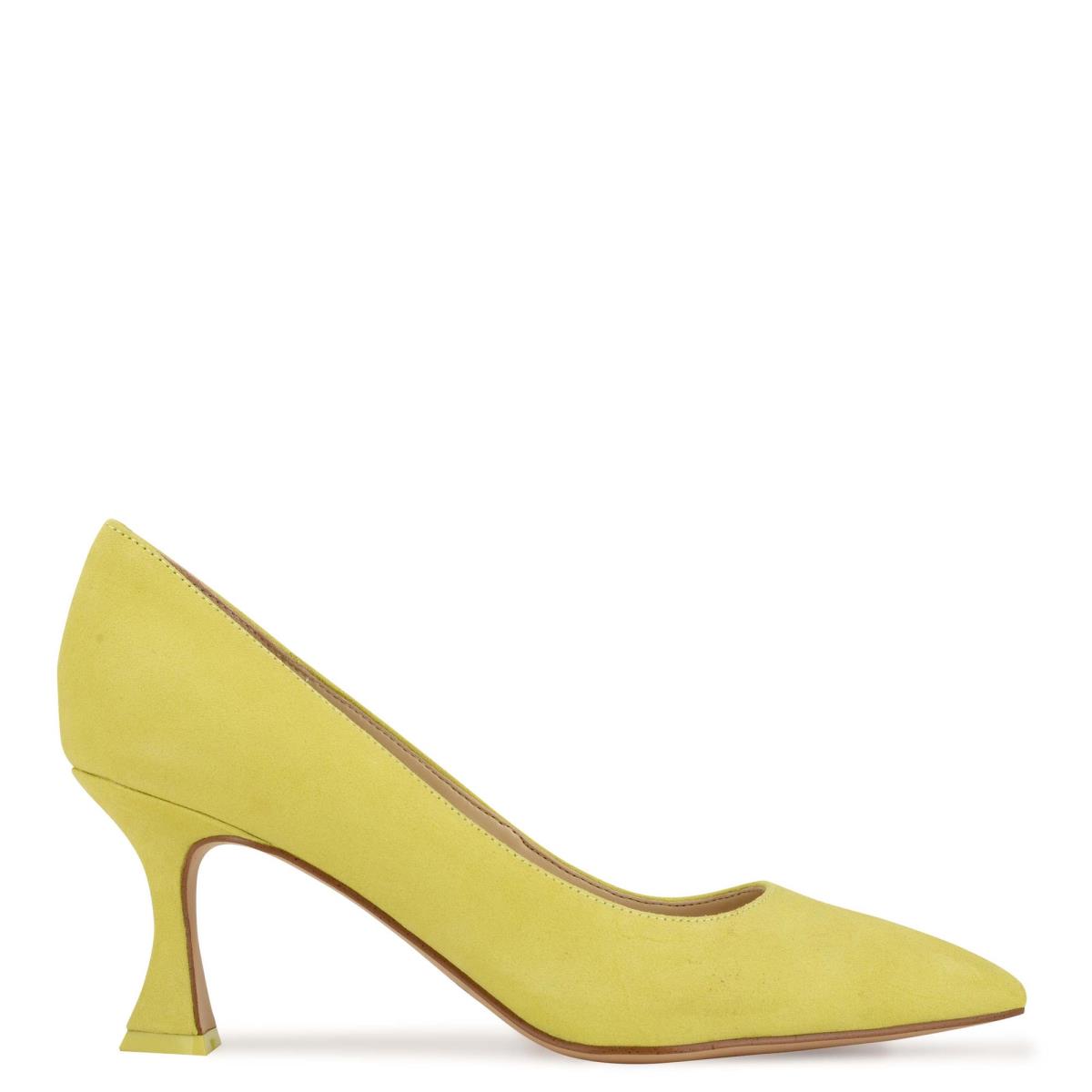 Nine West Workin Pointy Tå Pumps Dam Gula | 9481JKFCQ