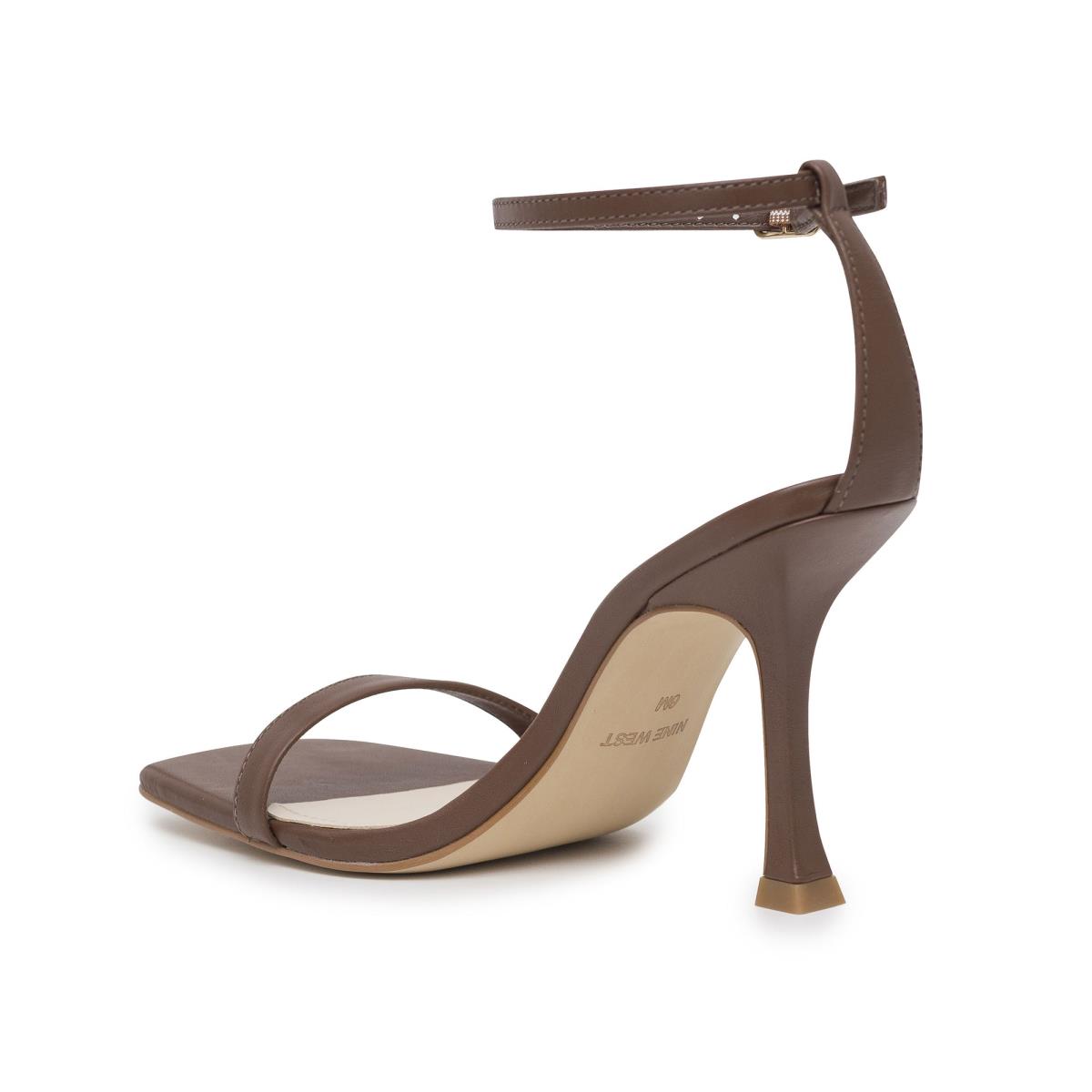 Nine West Yess Ankle Sandaler Med Rem Dam Bruna | 0234BHRIV