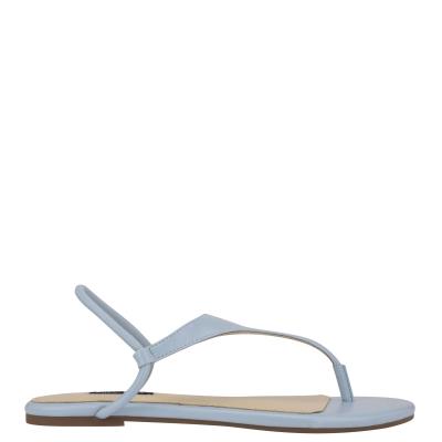 Nine West Braydin Stretch Platta Sandaler Dam Blå | 9425VYZIS