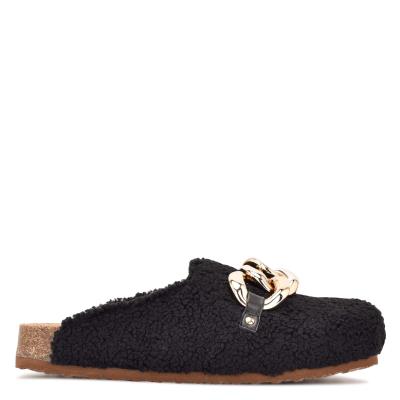 Nine West Everyth Cozy Mules Skor Dam Svarta | 1275YQNVR