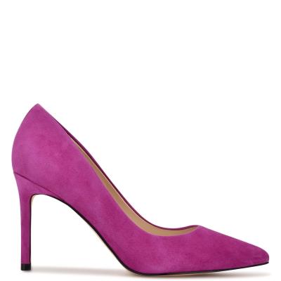 Nine West Ezra Pointy Tå Pumps Dam Lila | 7610VIBLU