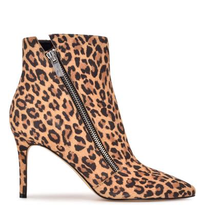 Nine West Fast Klänning Kängor Dam Leopard | 3068LQTEZ