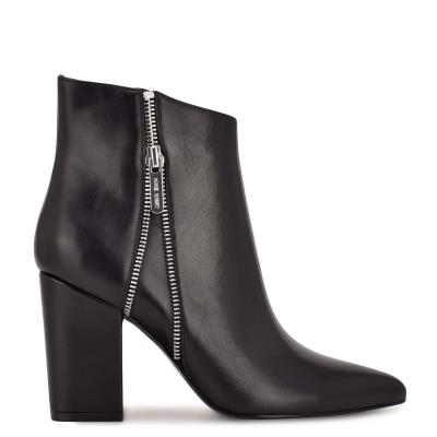 Nine West Glorya Klackar Kängor Dam Svarta | 8910GHJDI