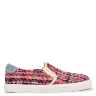 Nine West Lala Slip On Sneakers Dam Rosa Olika Färger | 4012AVNWB