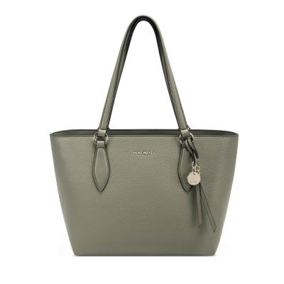 Nine West Paisley Small Tote Toteväska Dam Olivgröna | 7089RPMGW