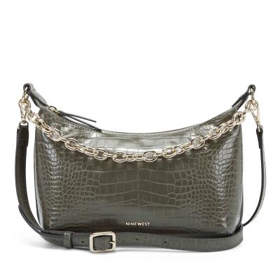 Nine West Ronnie Top Zip Shoulder Bag Axelväska Dam Ormskinn | 5107EBSXW