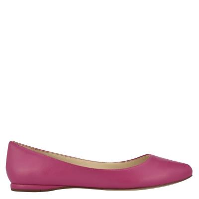 Nine West Speakup Almond Tå Ballerina Dam Rosa | 0512YAVRW