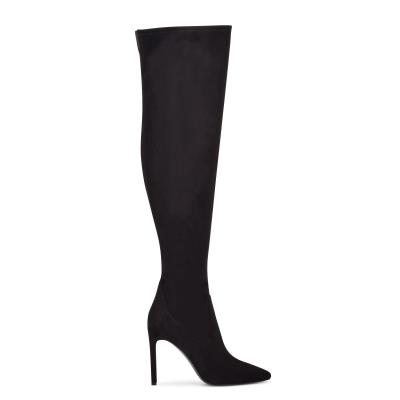 Nine West Tacy Over The Knee Stövlar Dam Svarta | 4628RUCMN