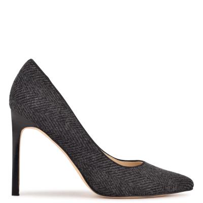 Nine West Tatiana Pointy Tå Pumps Dam Mörkgrå | 1740OYCQM