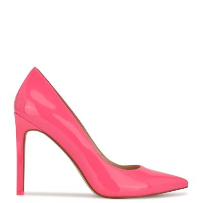 Nine West Tatiana Pointy Tå Pumps Dam Rosa | 1643KQZNH