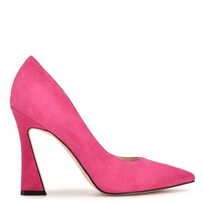 Nine West Trendz Pointy Tå Pumps Dam Rosa | 8051REYFW